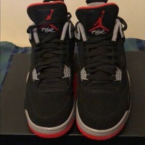 Air Jordan 4 Bred 2019 Size 10